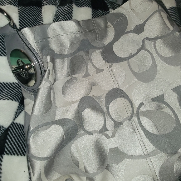 Coach Penelope Optic signature shoulder bag with C monogram (F17476) Vintage - Picture 6 of 12